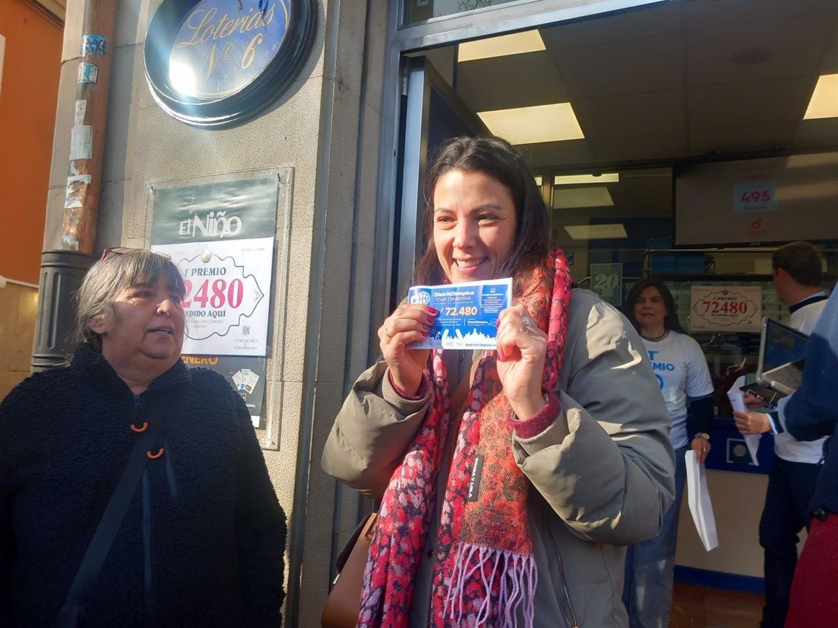 Una afortunada de 2024 compra «El Gordo» de Logroño después de una comida con amigos.