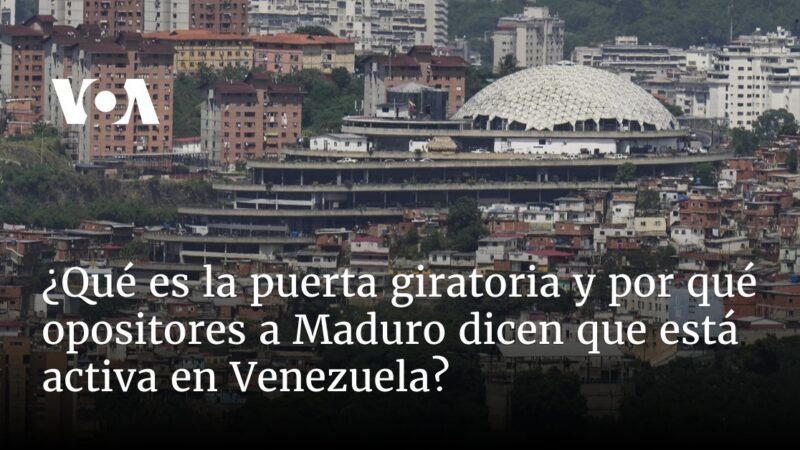 ¿Por qué los opositores de Maduro denuncian la puerta giratoria en Venezuela?