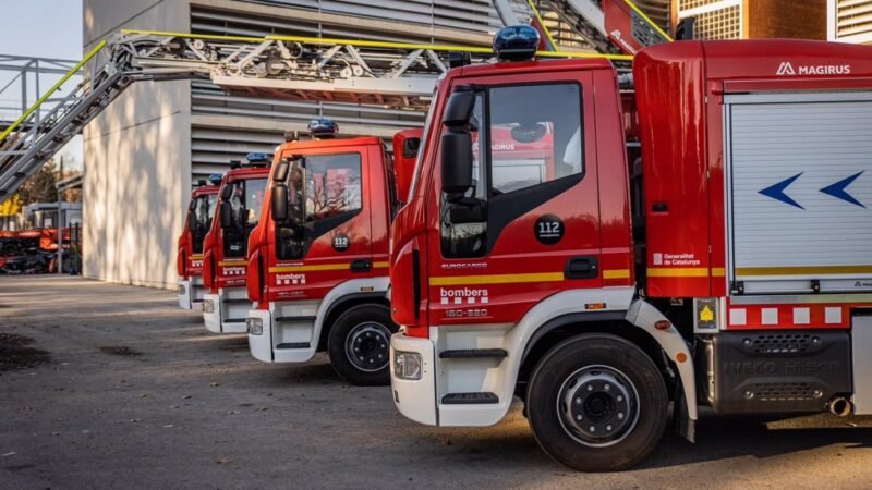 Los bomberos responden a múltiples emergencias en Noche de Reyes