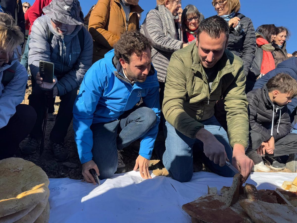 La langosta en Abizanda (Huesca) augura una buena cosecha.