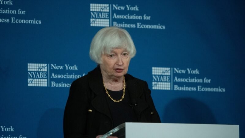 Estados Unidos llegará al límite de deuda el martes, según Yellen.