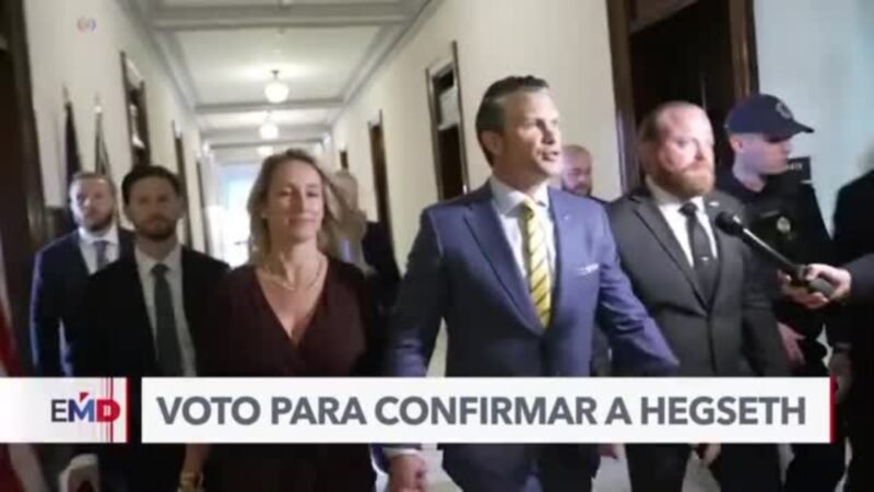 La nominación de Hegseth al Pentágono en manos del Senado