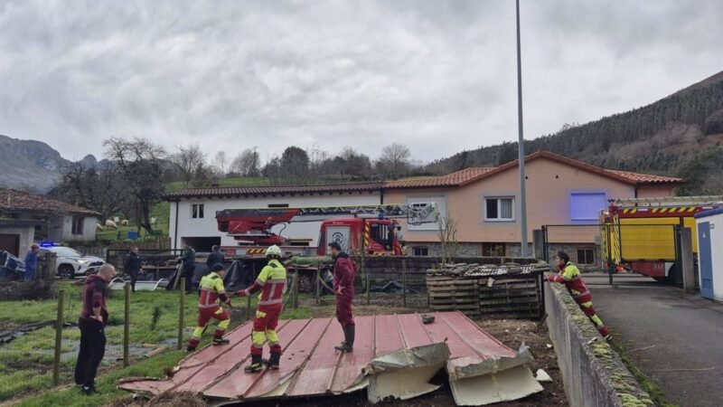 Llamadas al 112 por incidencias por fuerte viento: 237 recibidas.