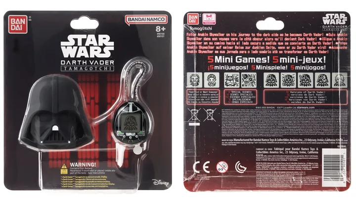 Cultiva a Anakin Skywalker con este Darth Vader Tamagotchi