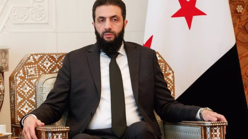 Ahmed Al Shara, líder «de facto» en Siria, nombra presidente de transición