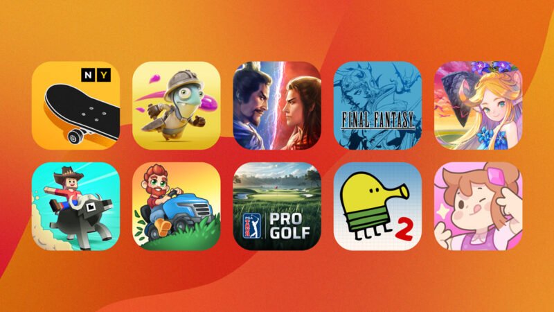 Apple Arcade se lanza en 2025 con 10 juegos nuevos, incluido PGA TOUR Pro Golf. – Lanzamiento de Apple Arcade con 10 juegos nuevos, incluido PGA TOUR Pro Golf