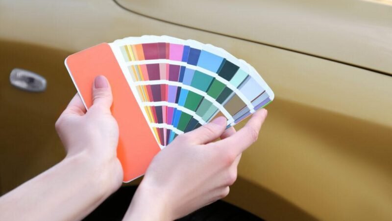 Colores recomendados y no recomendados para pintar un coche