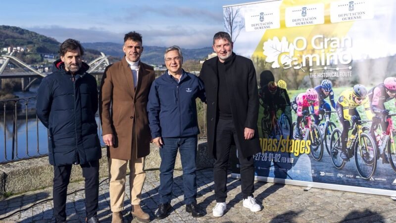 Contrarreloj entre Puente Romano de Ourense y Pereiro de Aguiar en O Gran Camiño.