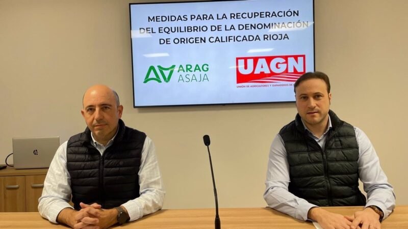 Convenio de ARAG-ASAJA y UAGN para recuperar rentabilidad viticultores de Rioja