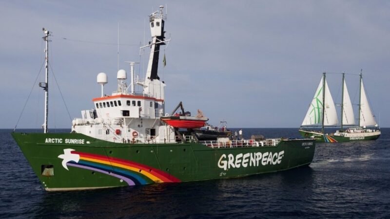 El Arctic Sunrise de Greenpeace llegará a Las Palmas de Gran Canaria para denunciar el uso del gas.