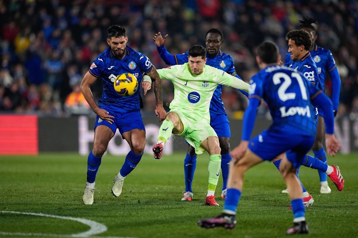 El Barcelona vuelve a perder en el partido contra el Getafe