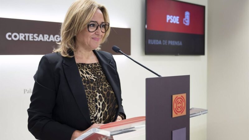 El PSOE critica gestión del Gobierno de Aragón en 2024.