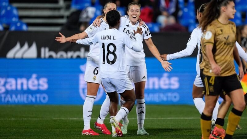 El Real Madrid avanza a la Final de Supercopa Femenino ante la Real Sociedad