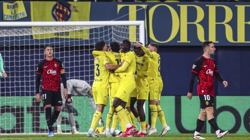 El Villarreal arrasa al Mallorca en siete minutos