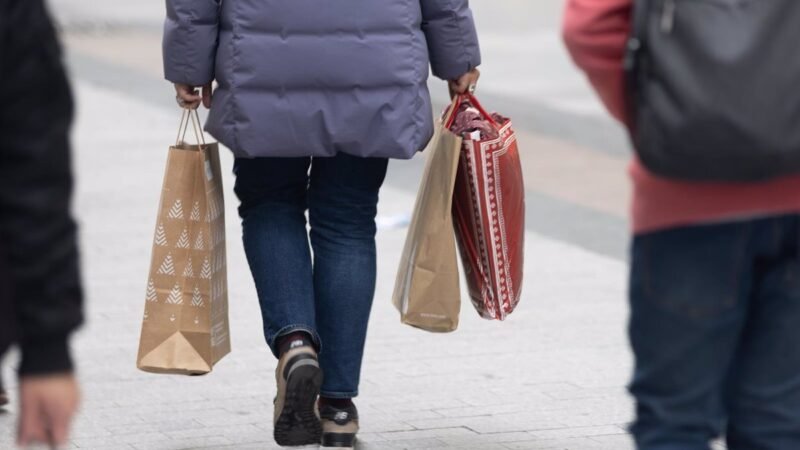 El comercio se ilusiona con las ventas navideñas positivas.