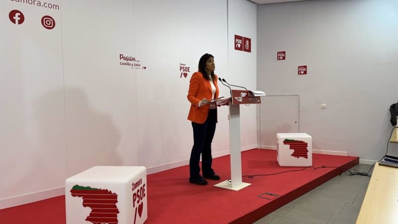 El destino político de Ana Sánchez en manos de militantes de Zamora