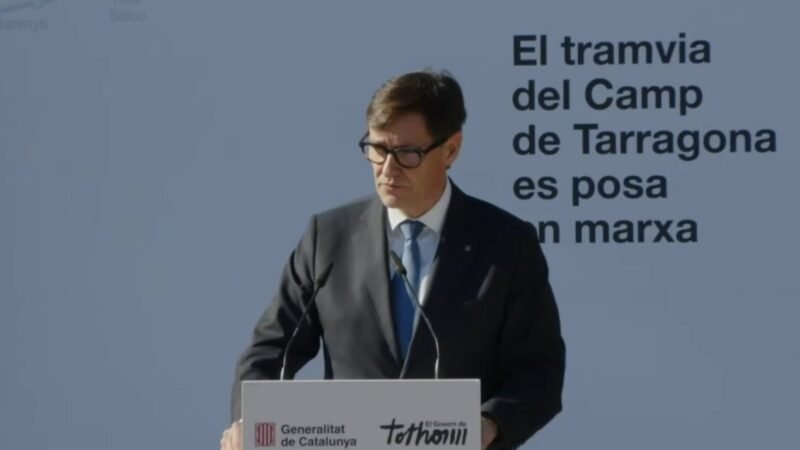 El primer tramo del tranvía del Camp de Tarragona se inaugurará en 2028.