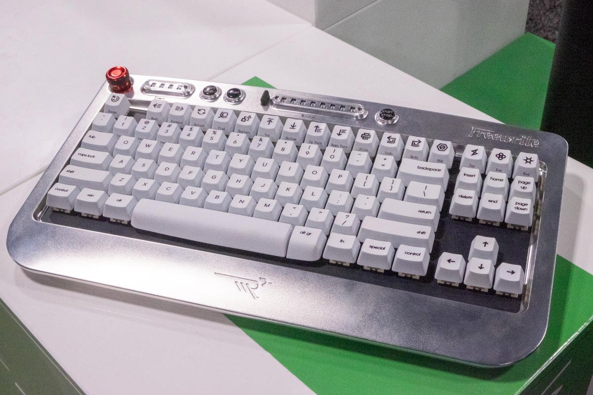 Elegante teclado mecánico para escritores: el nuevo Freewrite.