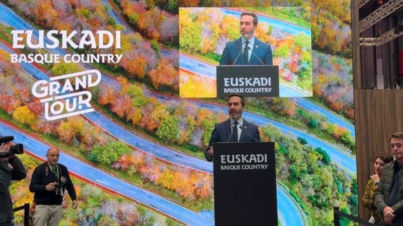 Euskadi destaca en Fitur como referente de turismo sostenible y convivencia.