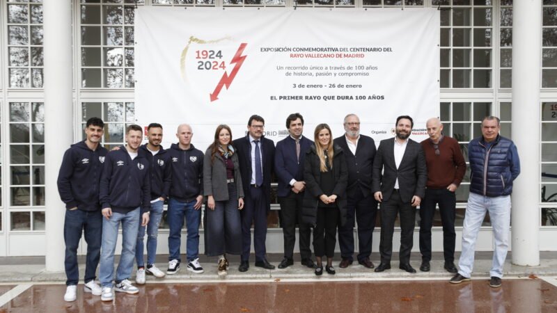 Exposición en Casa de Vacas: un siglo de historia del Rayo Vallecano