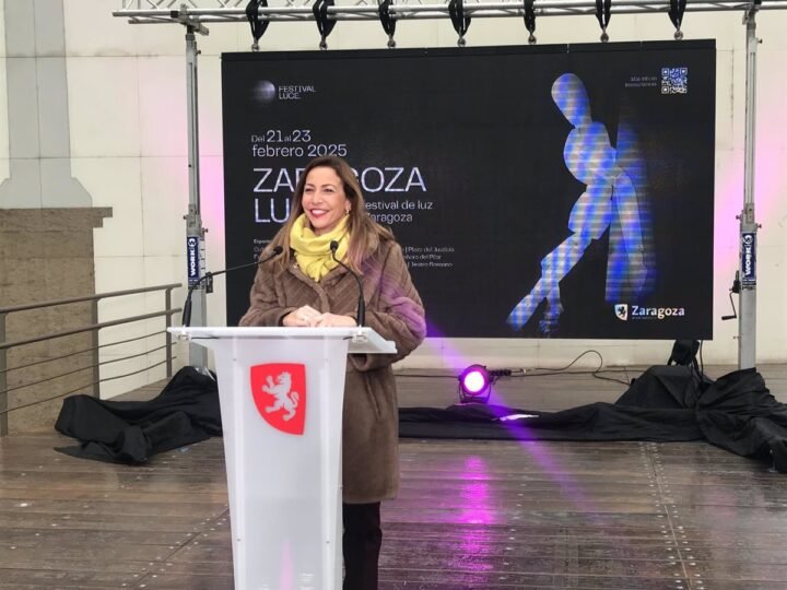 Festival de iluminación en Zaragoza: Experiencia inédita y gratuita con monumentos.