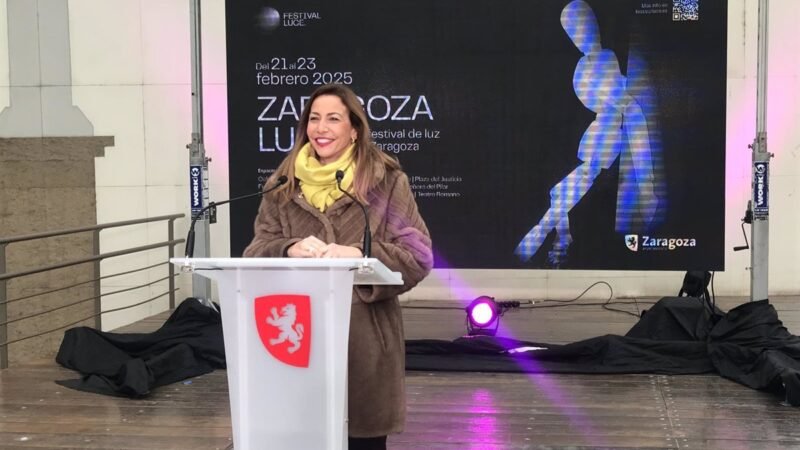 Festival de iluminación en Zaragoza: Experiencia inédita y gratuita con monumentos.