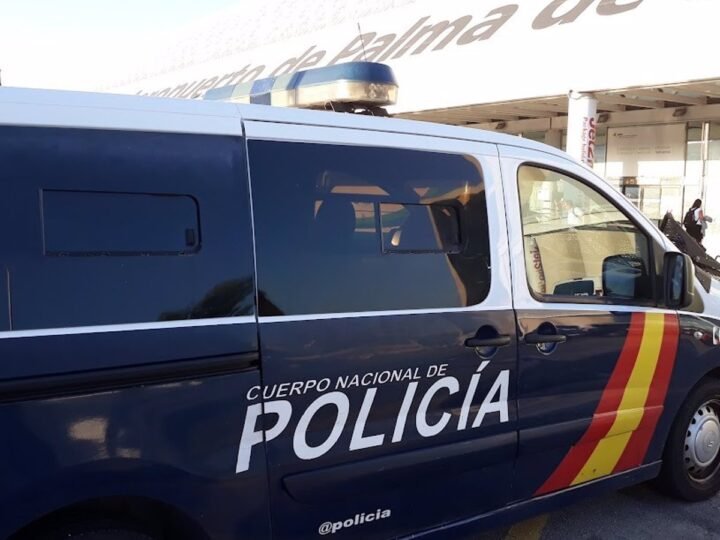 Hombre arrestado por incendiar árbol en aeropuerto de Palma