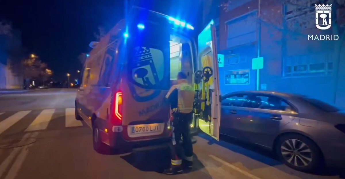 Hombre de 45 años herido gravemente en ataque con arma blanca en Vallecas