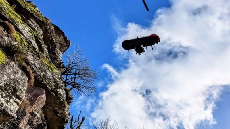 Joven de 21 años herida tras caer desde mirador de Zamaríain