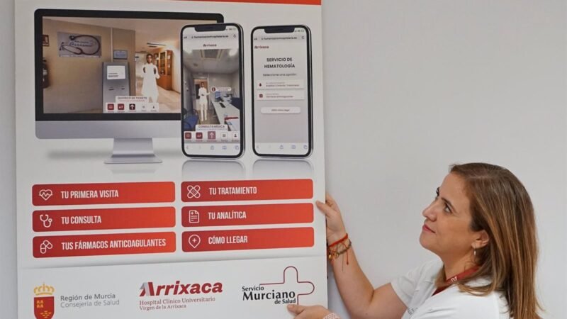 La Arrixaca crea app para primer contacto pacientes con Hospital de Día Hematológico