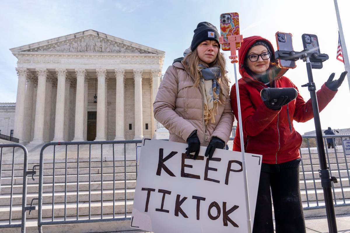 La Corte Suprema ratifica prohibición de TikTok.