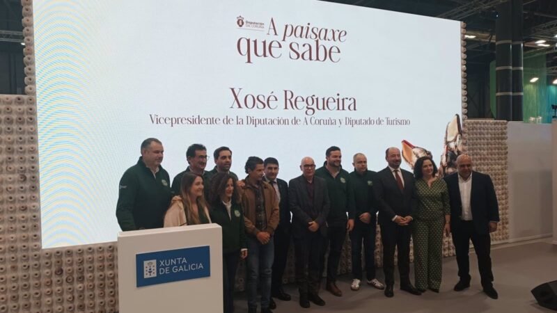 La Diputación de A Coruña destaca paisaje y gastronomía en Fitur