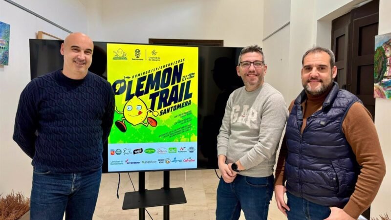 La IX edición de la carrera «Lemon Trail» llega a Santomera el domingo 19 de enero