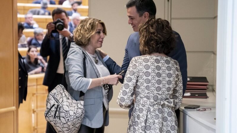 La candidatura de Montero es vista como arriesgada y valiente por Susana Díaz.