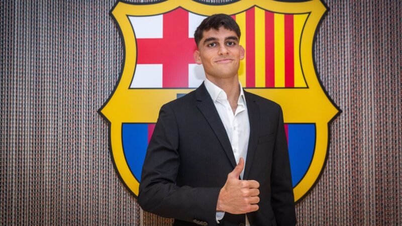 La renovación de Gerard Martín con el Barça para 2028.