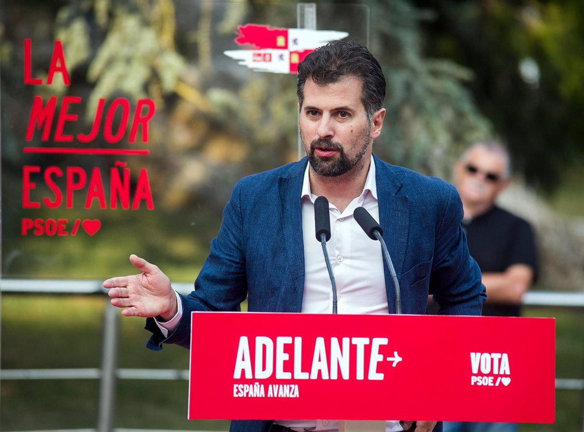 Luis Tudanca renuncia a candidatura en elecciones municipales del PSOE en Castilla y León