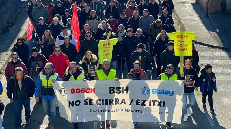 Manifestación en Alsacia pide apoyo para Sunsundegui.