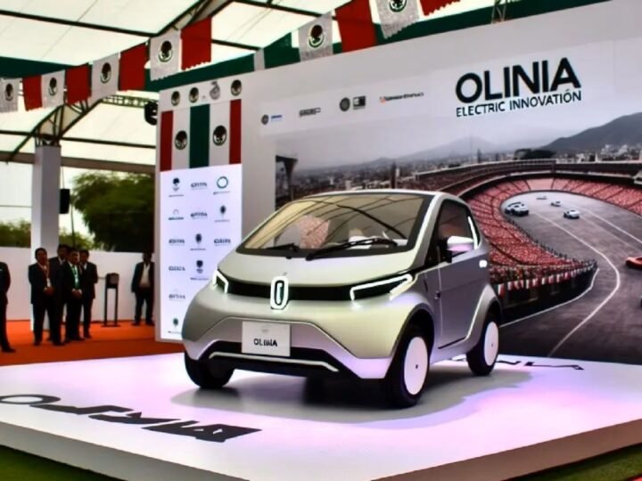 México presenta el auto eléctrico definitivo en una exposición internacional.