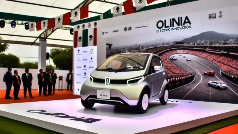 México presenta el auto eléctrico definitivo en una exposición internacional.