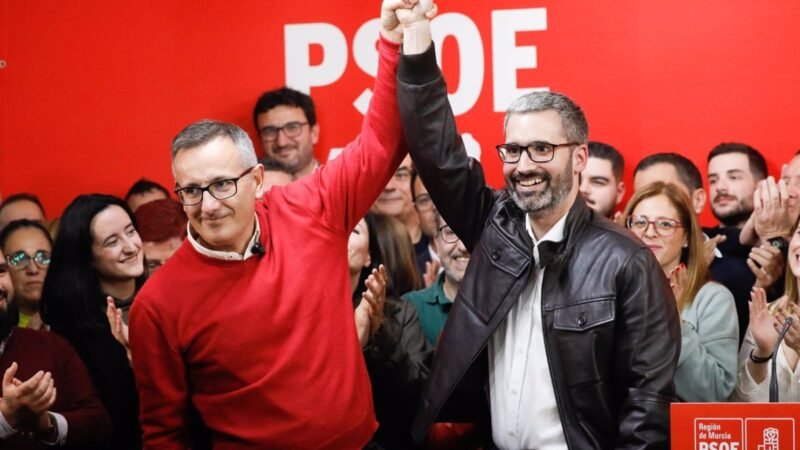 Nuevo secretario general del PSOE Murcia, Francisco Lucas, elegido con el 55% de los votos