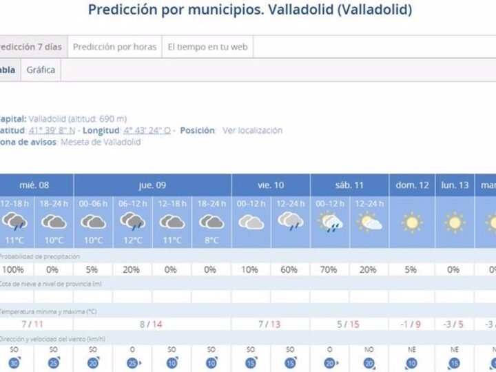 Pingüinos sin lluvia, salvo algunos días de lluvia leve.