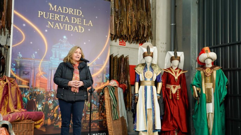 Preparativos en Madrid para la llegada de los Reyes Magos