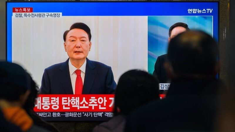 Presidente de Corea del Sur arrestado por declarar ley marcial