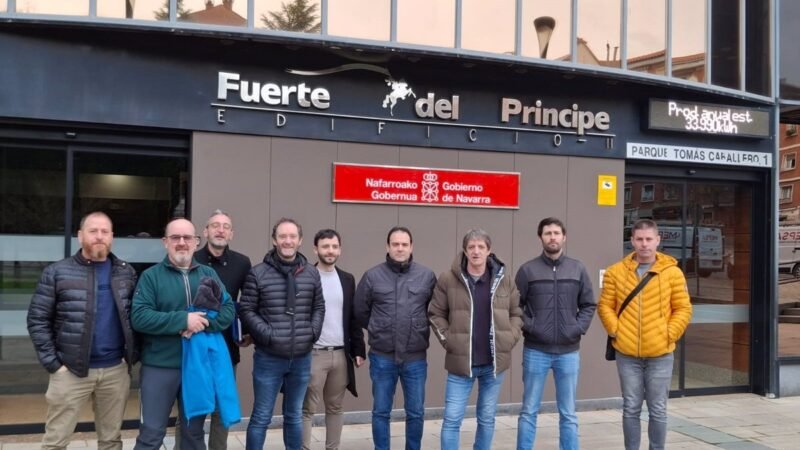 Reunión del Comité Nano con el Gobierno de Navarra.