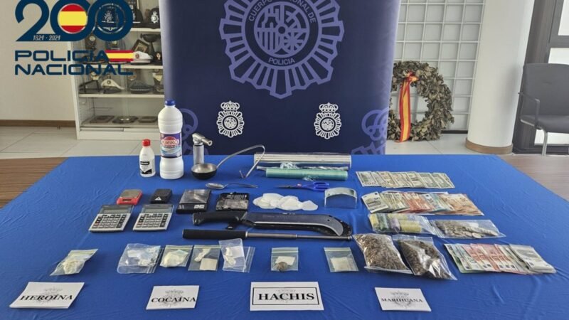 Siete miembros de banda de narcotráfico detenidos en Ibiza