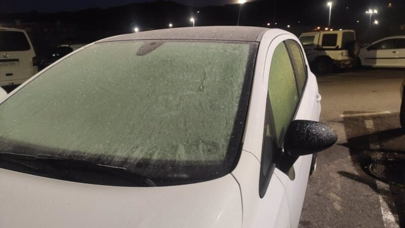 Temperatura más baja en Asturias: Pola de Somiedo alcanza los 4,2 grados bajo cero