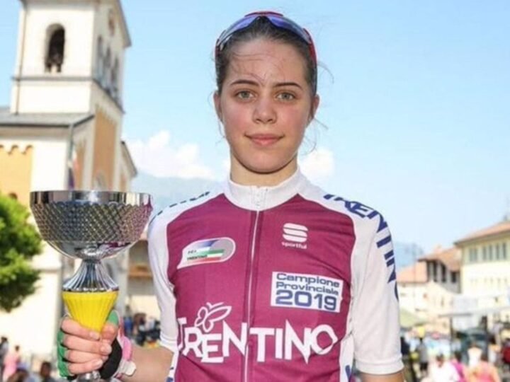 Trágica muerte de Sara Piffer, joven ciclista italiana de 19 años.