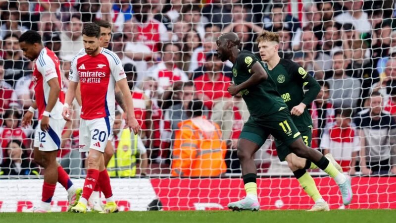 Brentford empata con Arsenal y disminuye sus posibilidades.