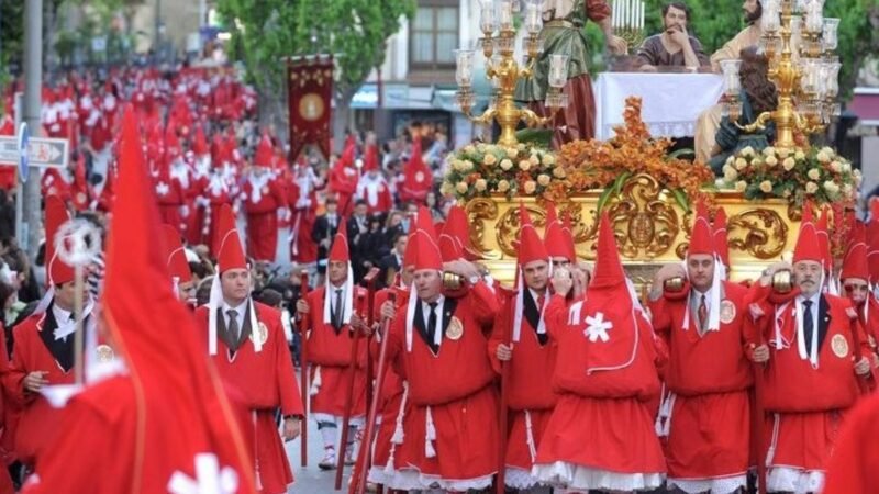 «La Sagrada Lanzada», nuevo paso de la Hermandad de la Sangre, desfila este miércoles santo